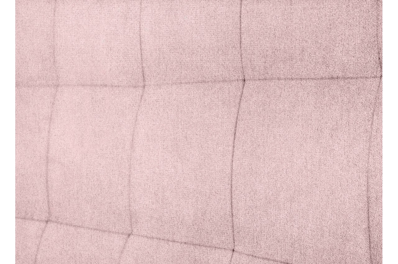Tête de lit capitonnée en tissu - Rose, Largeur - 140 cm MEGAN