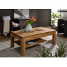 Table basse bois rectangulaire 118 cm