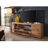 Meuble tv 3 portes en bois de hêtre 178 cm