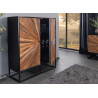 Buffet haut 2 portes manguier et teck Taylor