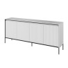 Buffet moderne 4 portes blanc 193 cm Trend