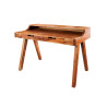 Bureau 2 tiroirs en bois d'acacia Lucia