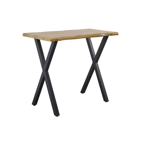 Table de bar 120 cm aspect chêne sauvage Joka