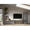 Ensemble TV design ardoise et graphite Eloa