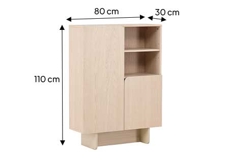 Dimensions du meuble de ranagement